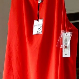 Sleeveless Orange Top